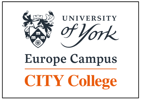 CITY College, University of York Europe Campus logo